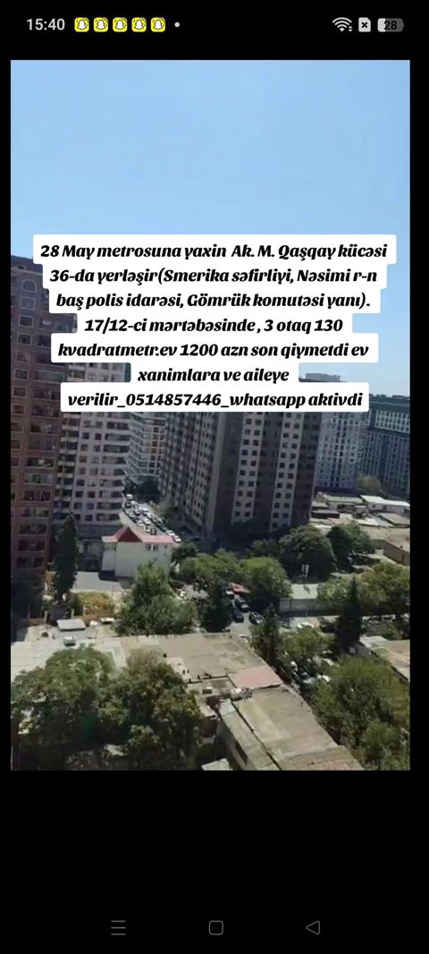 28 May metrosuna yaxin Ak. M. Qaşqay kücəsi 36-da yerləşir(Smerika — Bakı