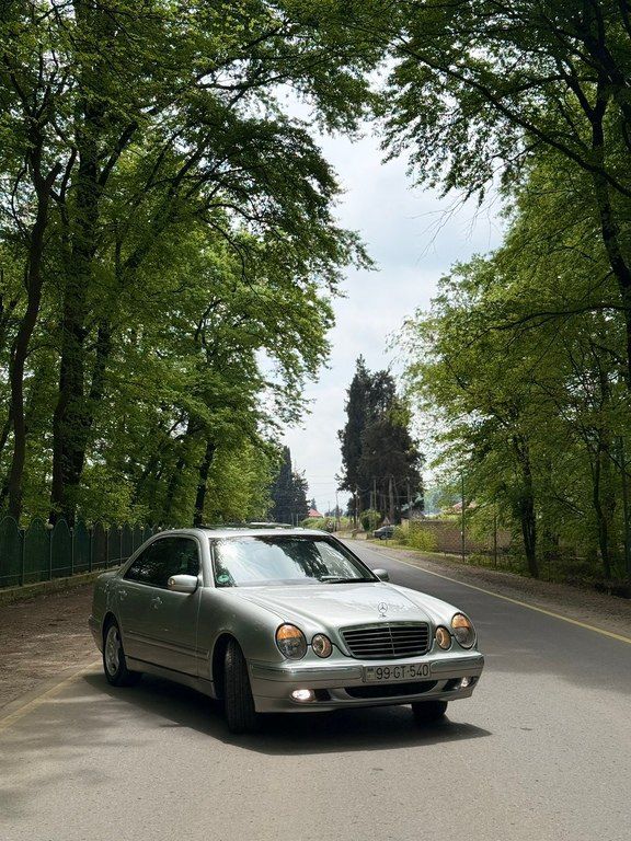 Mercedes E 220, 2.2 L, 2001 il, 402 000 km 99-GT-540 — Avtomobillər, Astara (5)
