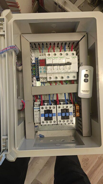 Hovuz üçün elektrik şiti — Təmir və inşaat, Bakı (4)