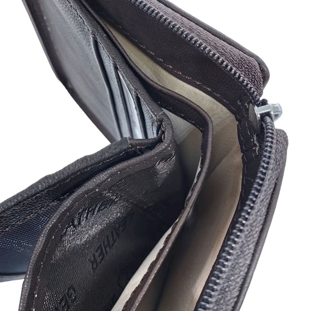 Dəri pulqabı kişi üçün Classic 404RZ Brown — Mallar, Bakı (3)