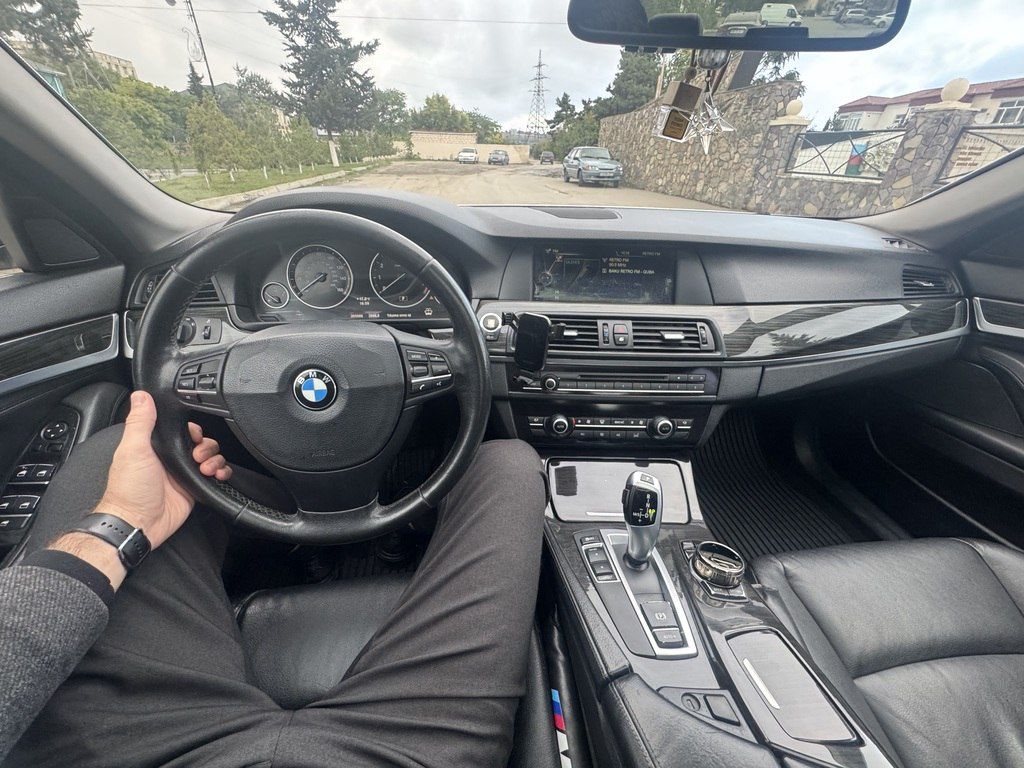 BMW 528, 2.0 L, 2013 il, 380 000 km — Avtomobillər, Quba (8)
