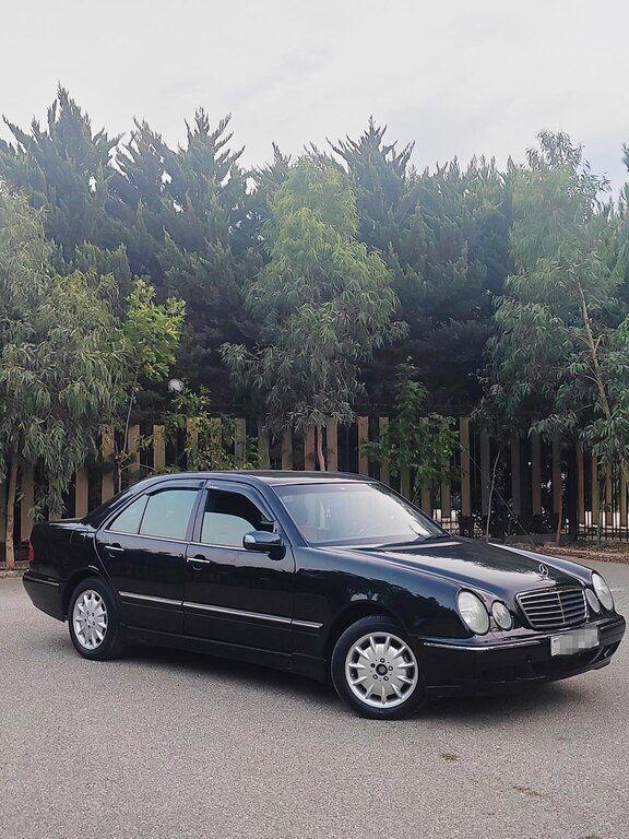 Mercedes E 240, 2.4 L, 1998 il, 340 000 km — Avtomobillər, Bakı (9)