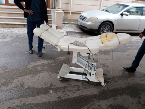Elektrikli tənzimlənən massaj/medikal prosedur kreslosu - Funksional — 500 ₼ · Bakı · Kreslo Elektrikli tənzimlənən massaj/medikal prosedur kreslosu - Funksional — Bakı