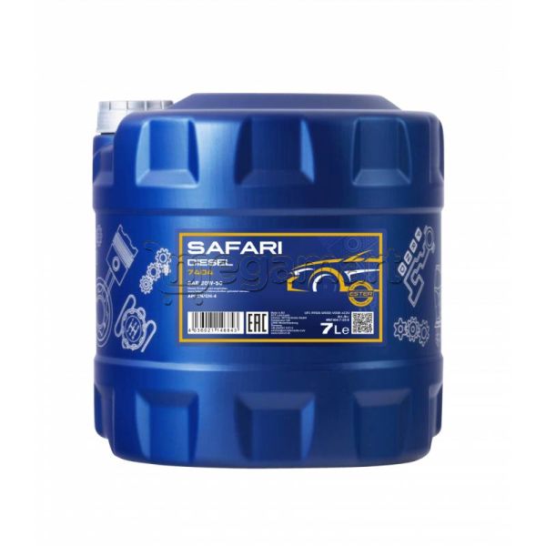 Mühərrik yağı Mannol 7404 Safarı 20W-50 7L Special — Yağlar və texniki mayelər, Bakı