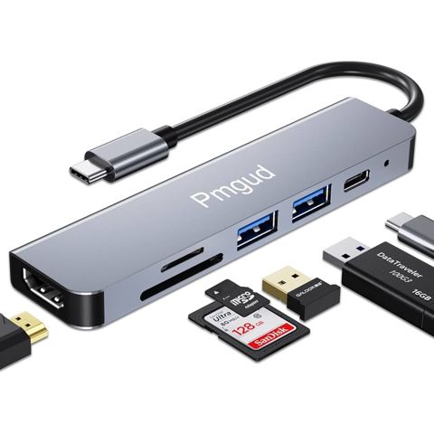 Recci RH05 Type-C - Type-C PD100W/HDMI 4K@30Hz/USB3.0 Dəstəklənən 3-in-1 Replikator Qovşağı — Bakı