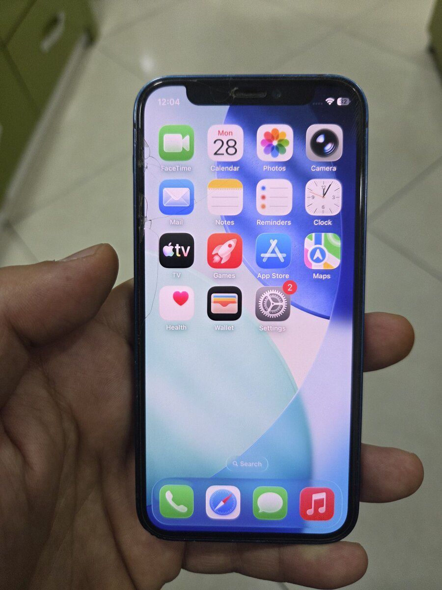 Apple iPhone 12 Mini Blue 64GB/4GB — Smartfonlar, Bakı (2)