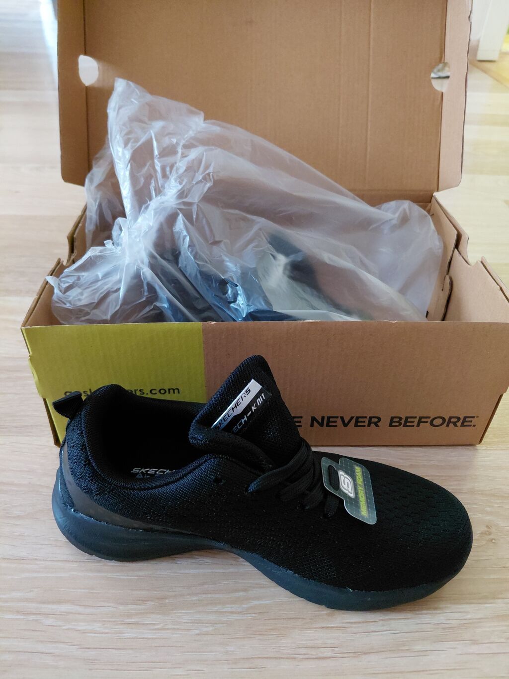 Skechers, Ölçü: 36, rəng - Qara, Yeni — Krosovka, Bakı (4)