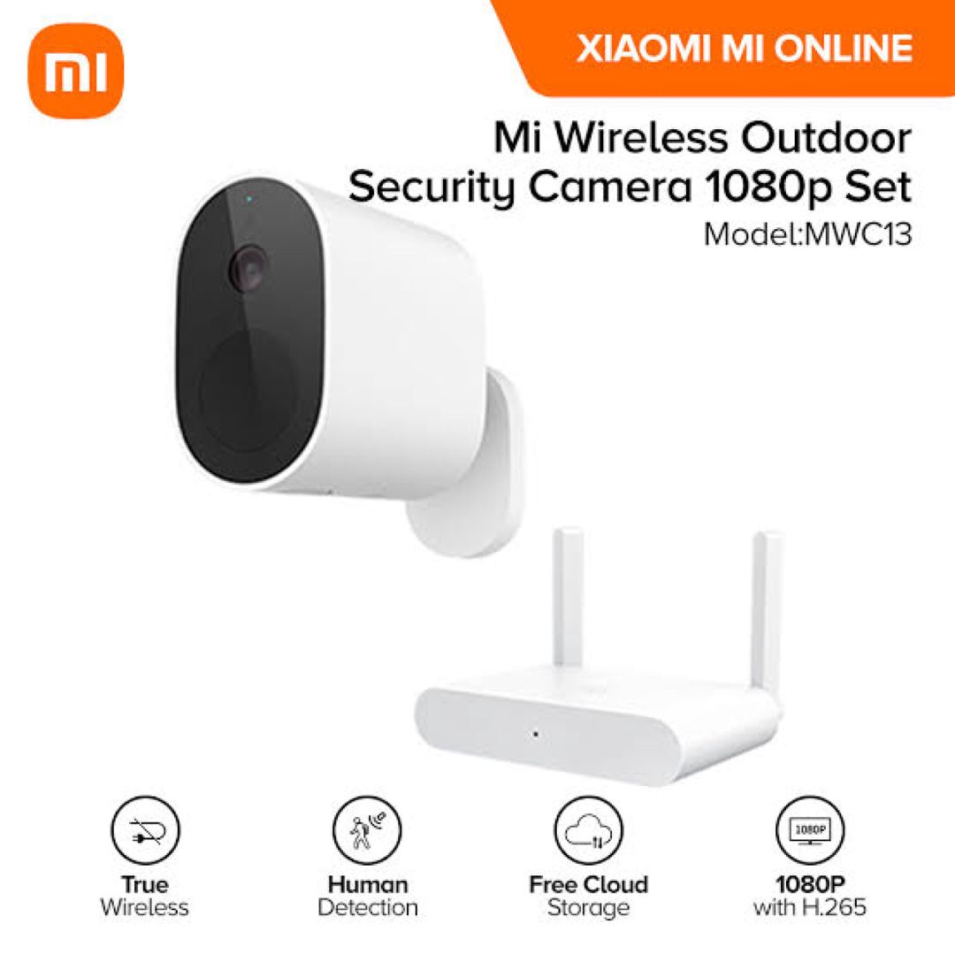 IP видеокамера Xiaomi Mi Wireless Outdoor Security Camera 1080p (BHR4435GL) — Ağıllı ev və təhlükəsizlik, Bakı (2)