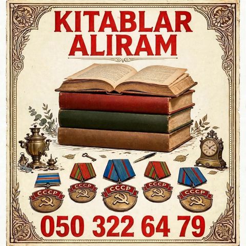 Kitablar alıram. qiyməti 1 AZN dən başlayır — 1 ₼ · Bakı · Digər Kitablar alıram. qiyməti 1 AZN dən başlayır — Bakı