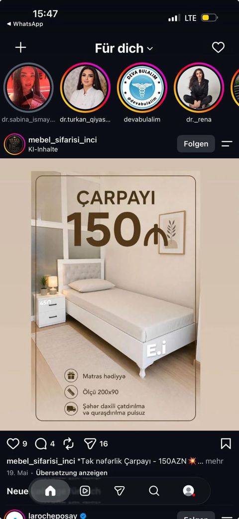 Tək nəfərlik çarpayı – 150 AZN - Dəst: çarpayı + matras hədiyyə — 150 ₼ · Bakı · Yataqlar Tək nəfərlik çarpayı – 150 AZN - Dəst: çarpayı + matras hədiyyə — Bakı