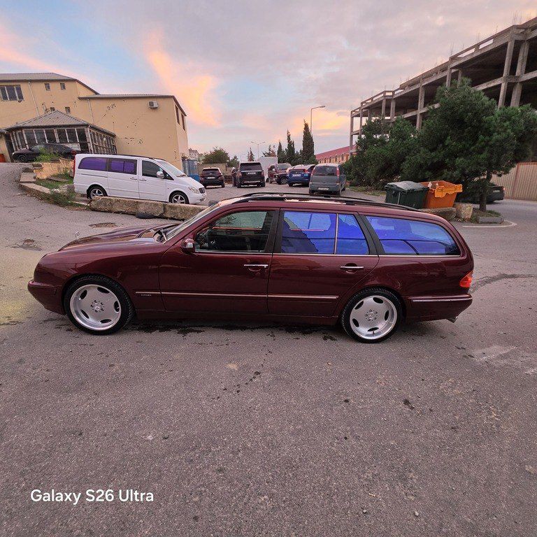 Mercedes E 200, 2.0 L, 1999 il, 380 000 km — Avtomobillər, Bakı (9)