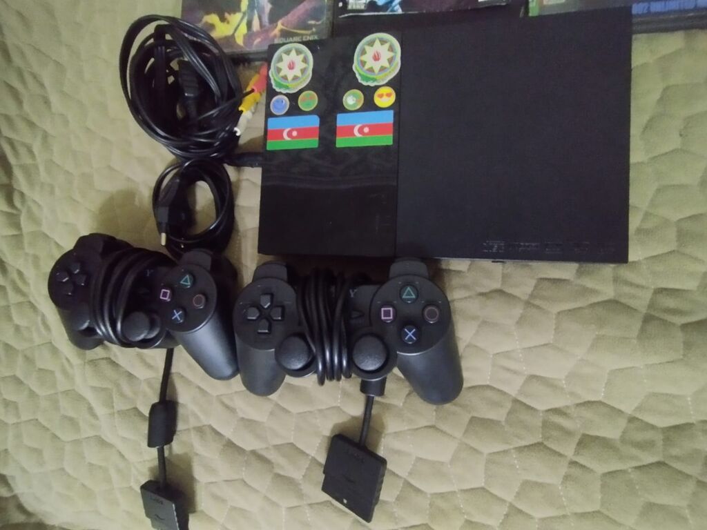 PlayStation 2 Slim (SCPH-90004) komplekti Endirim Yoxdur SON Qiymet — Oyun konsolları, Ağdaş (2)