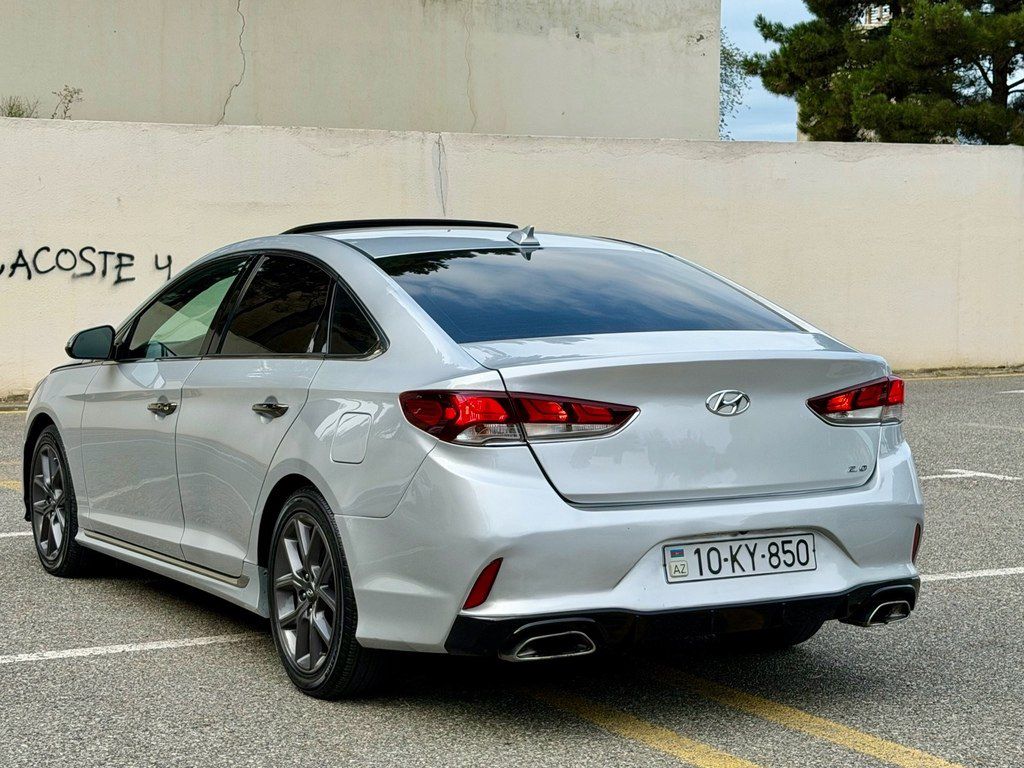 Hyundai Sonata, 2.0 L, 2018 il, 112 000 km 10-KY-850 — Avtomobillər, Bakı (9)