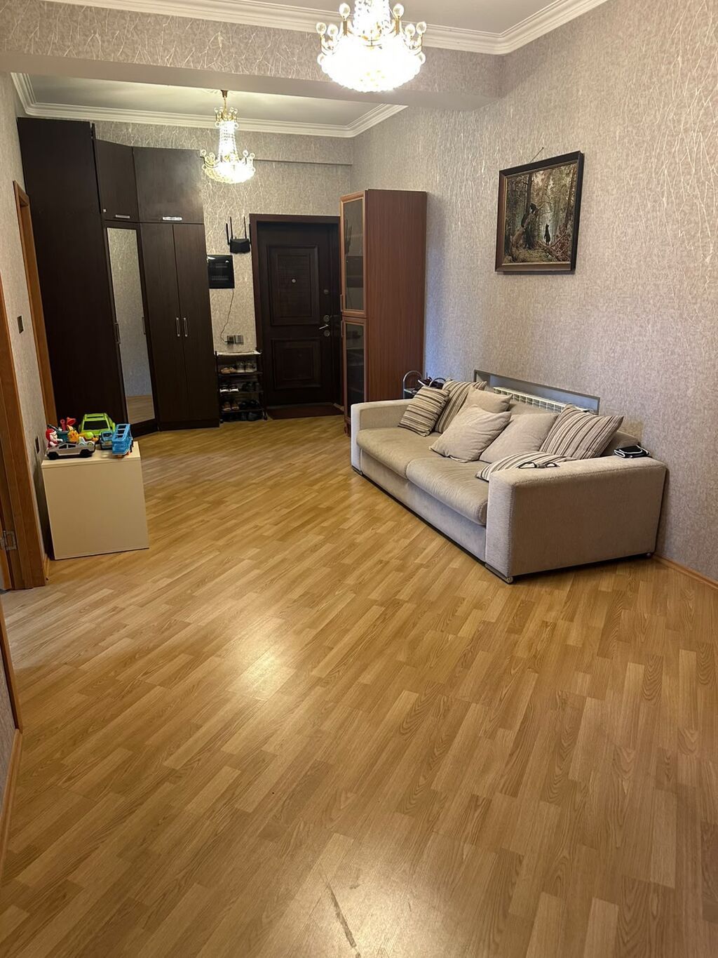 Bakıxanov qəs., 3 otaqlı, Yeni tikili, m. Neftçilər, 126 kv. m — Mənzil, Bakı (2)