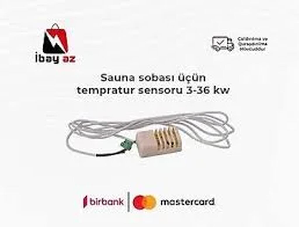 A2018 Sauna Sobası üçün Temperatur Sensoru Elektrik sauna sobalarının — Avtomobil elektrikası, Bakı (2)
