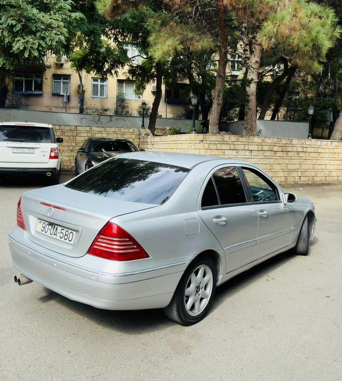 Mercedes C 200, 2.0 L, 2001 il, 245 000 km 90-UA-580 — Avtomobillər, Bakı (7)