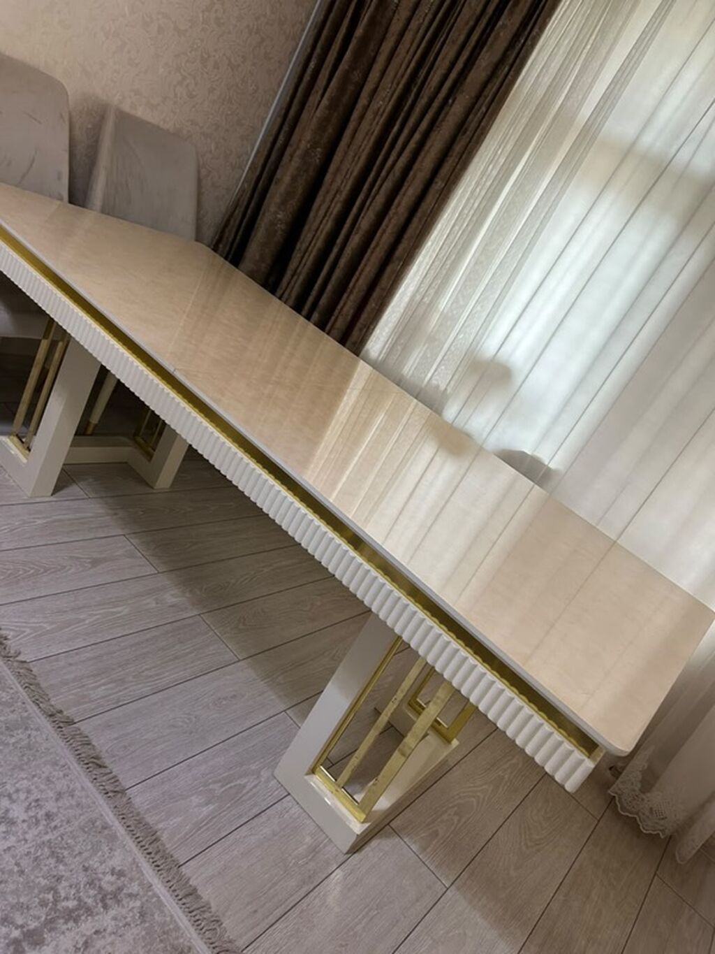 Açilan Masa Desti yenidir .Sema mebel salonundan 3200 azn e alinib — Masalar və stullar, Bakı (5)