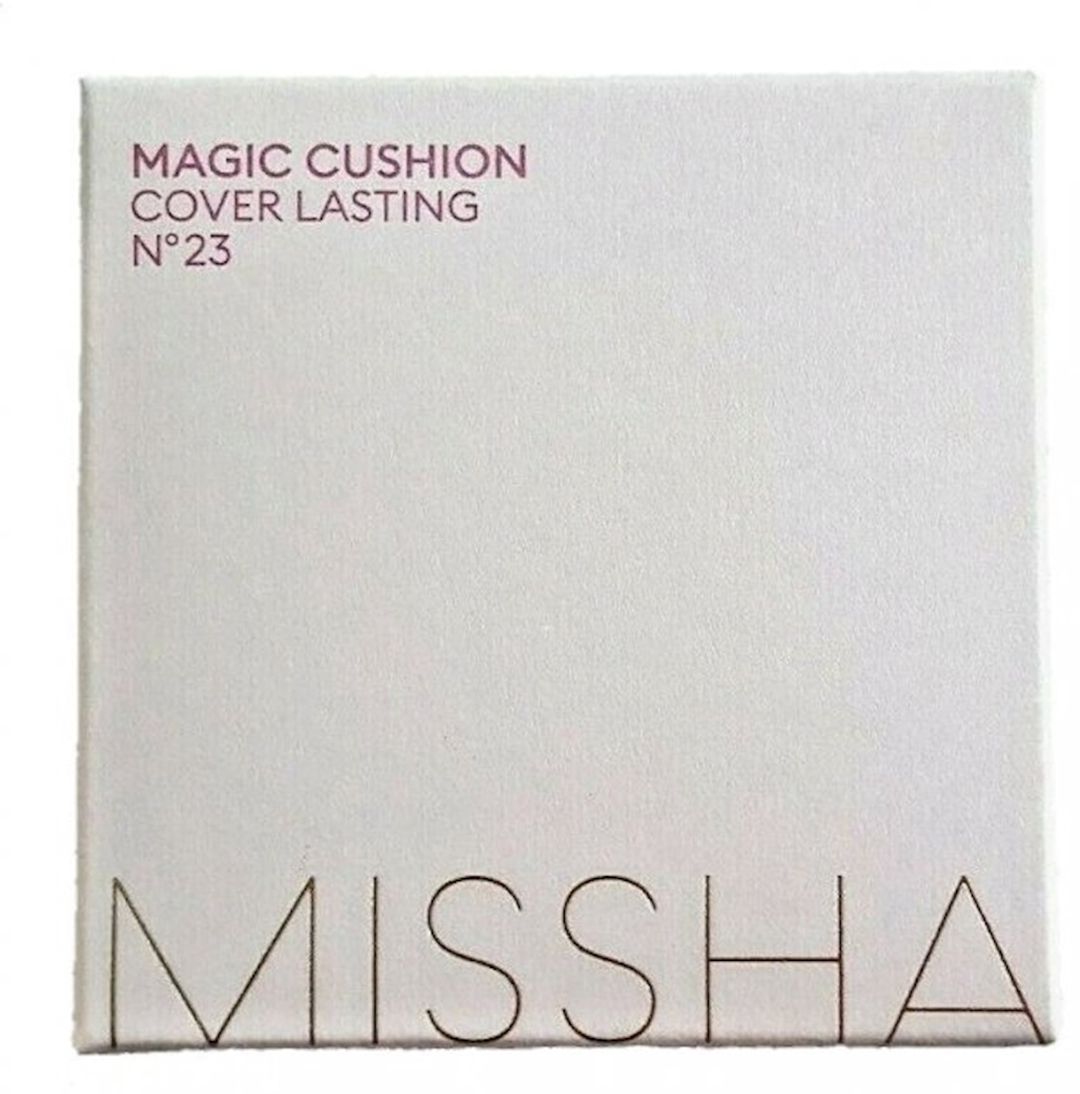Tonal krem-kuşon Missha Magic Cushion Cover Lasting SPF50+/PA Medium Beige 23, 15 q — Mallar, Bakı (2)