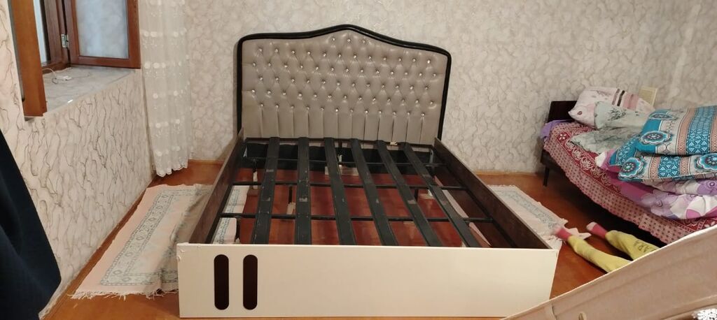 İşlənmiş, İkinəfərlik çarpayı, Bazasız, Matras ilə, Siyirməsiz — Yataqlar, Bakı (2)