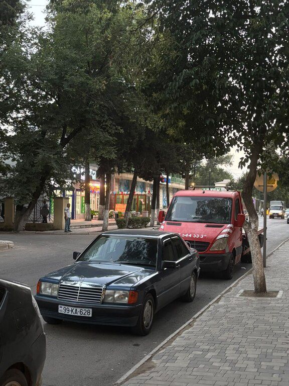Mercedes 190, 2.0 L, 1990 il, 480 000 km 99-KA-628 — Avtomobillər, Cəlilabad (4)