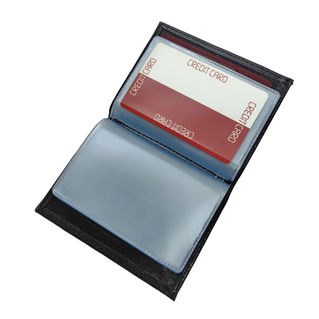 Dəri kredit kart qabı WCo_10 Qara — Mallar, Bakı (3)