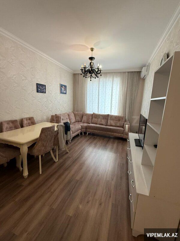 Yasamal rayonunda 2 otaqlı Yeni tikili Kirayə verilir, 50 m² — Mənzil, Bakı (2)