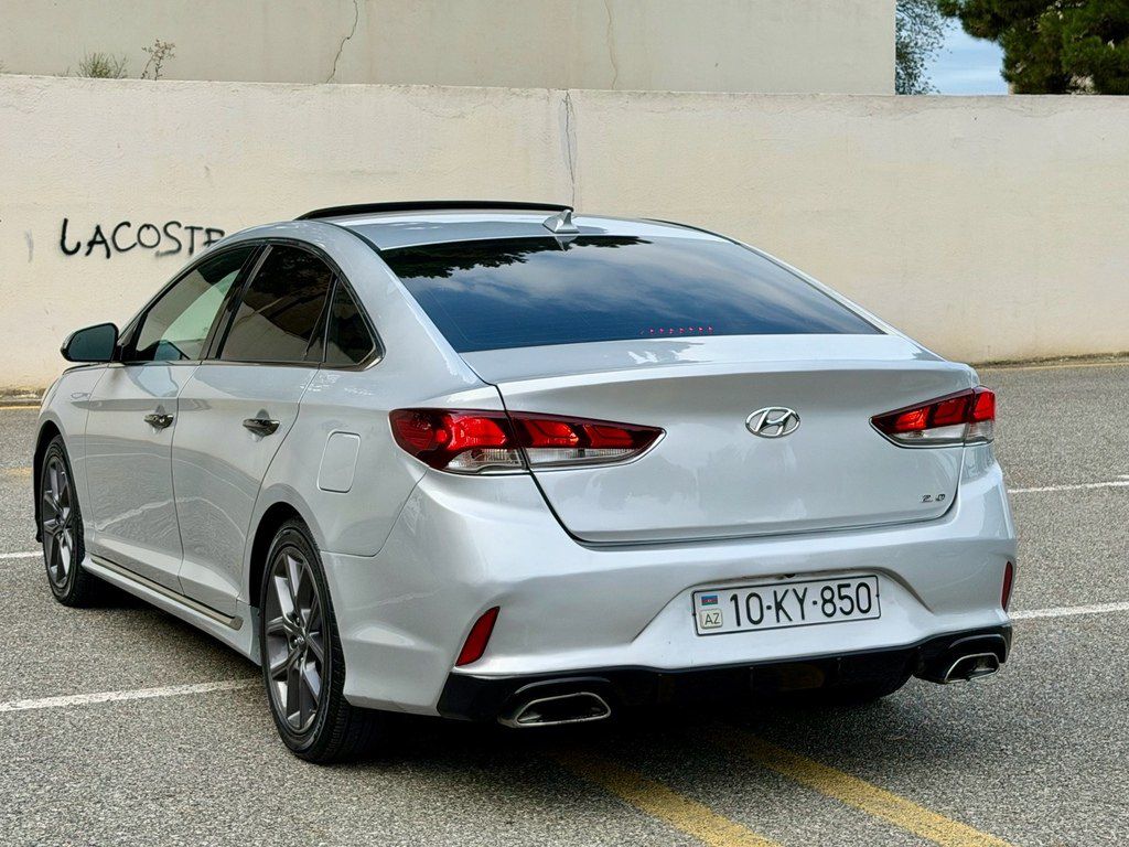 Hyundai Sonata, 2.0 L, 2018 il, 112 000 km 10-KY-850 — Avtomobillər, Bakı (3)