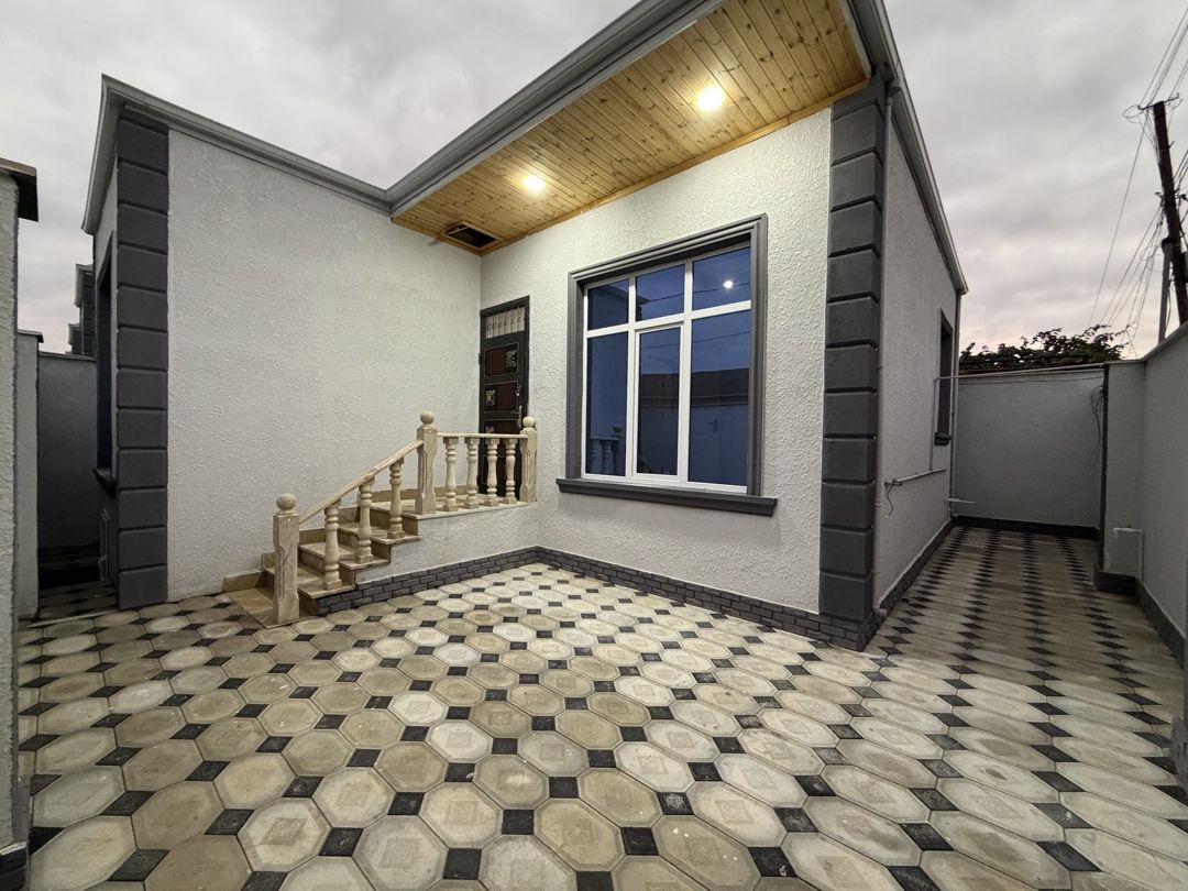 Satılır 3 otaqlı həyət evi/bağ evi 75 m² — Ev, villa, Bakı