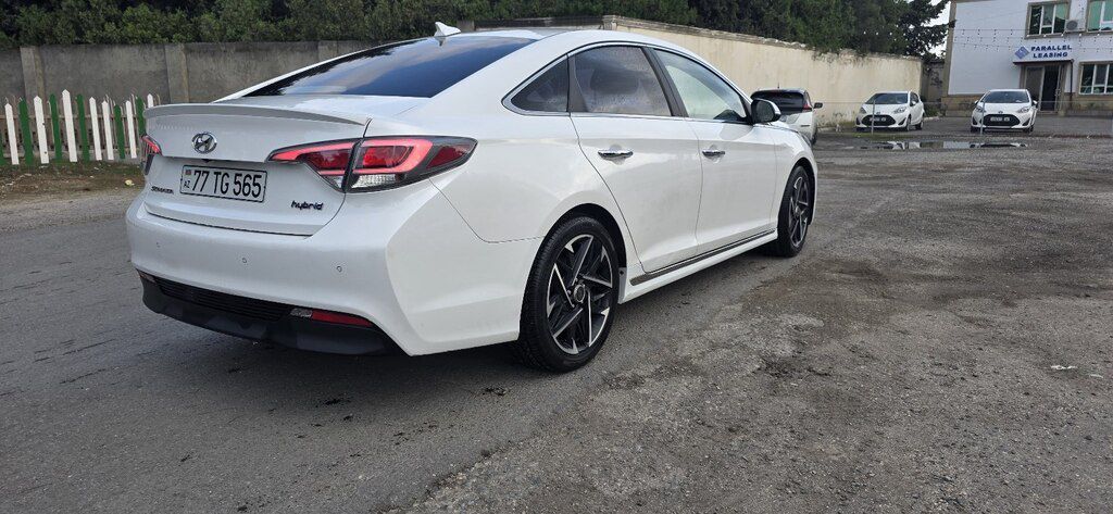 Hyundai Sonata, 2.0 L, 9.8 kWh, 2015 il, 89 300 km 77-TG-565 — Avtomobillər, Bakı (4)