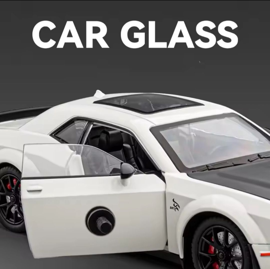 Kolleksiya oyuncaq maşını Dodge Challenger Hellcat Redeye F35-ag-352, metal/rezin, qara, 20.5x7x5 sm — Mallar, Bakı (2)