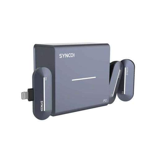 Synco P2S L Simsiz Yaxa Mikrofon Sistemi (iPhone üçün, 2 nəfərlik — Bakı