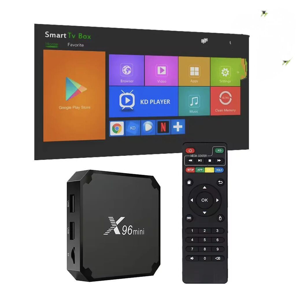 Yeni Smart TV boks Х96 Android, Ödənişli çatdırılma — TV qabları və media pleyer, Bakı