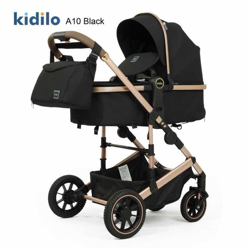 Uşaq arabası Kidilo A-10 Black — Mallar, Bakı