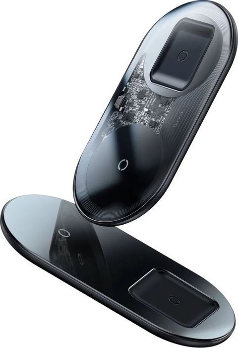 Baseus Simple Pro 2‑in‑1 BS‑W508 WXJK‑CA02 Simsiz Şarj Cihazı İkili — Bakı