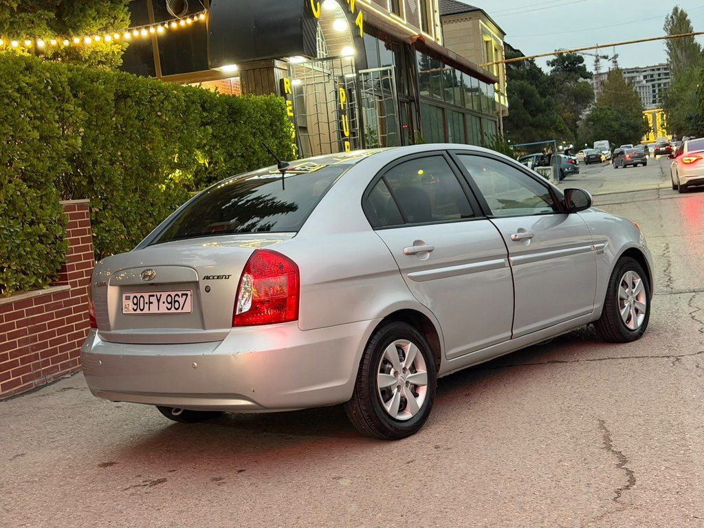 Hyundai Accent, 1.4 L, 2008 il, 170 000 km 90-FY-967 — Avtomobillər, Bakı (5)