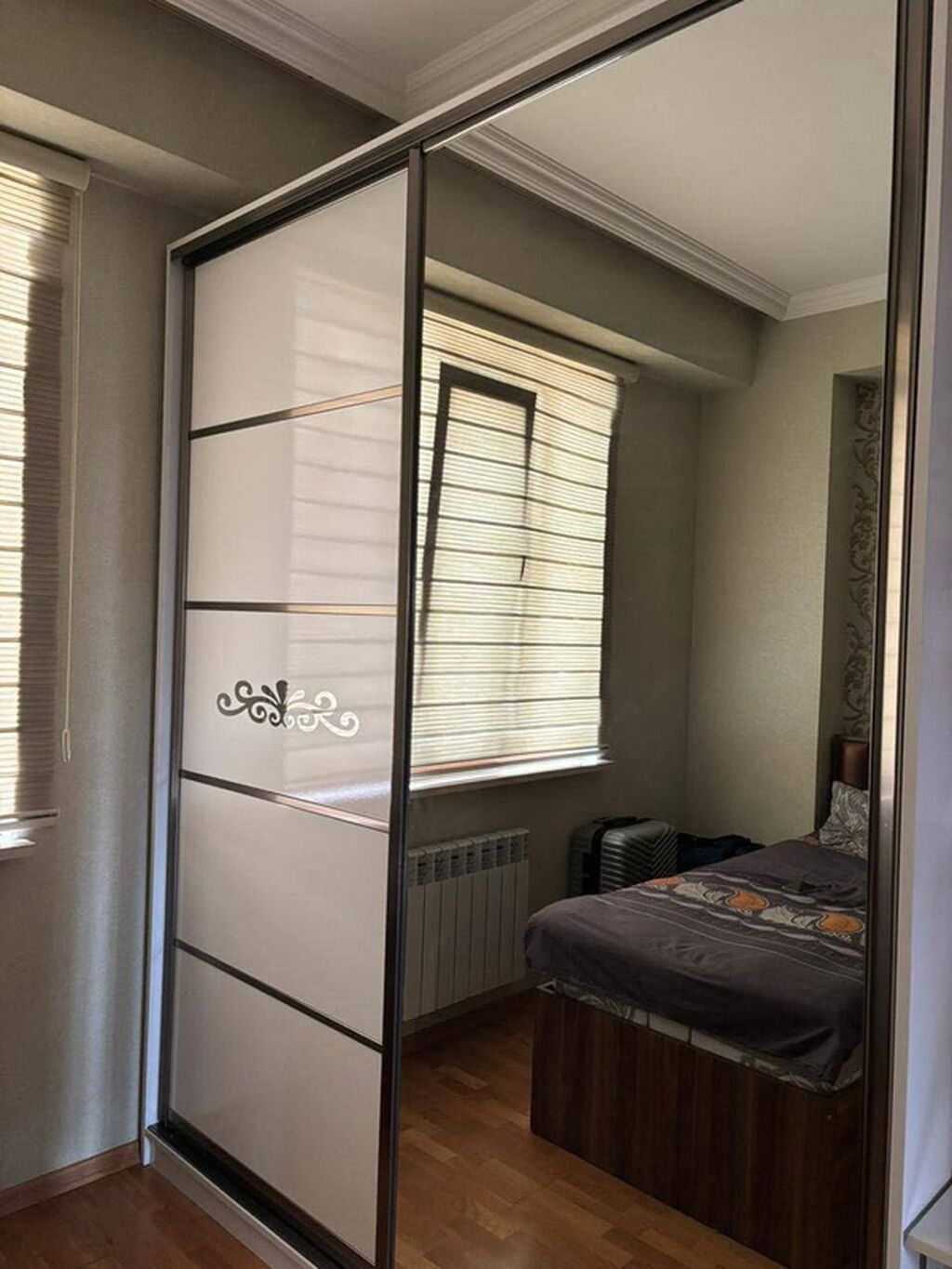 İşlənmiş, 2 qapılı, Güzgülü, Ağ, Kupe, Düz dolab — Şkaflar, Bakı (2)