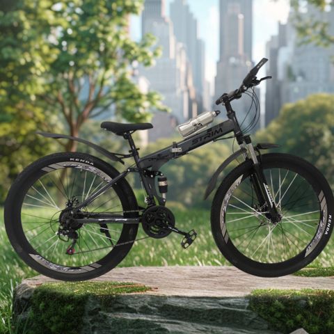 Velosiped VeloStrim 29", boz/qara — Bakı