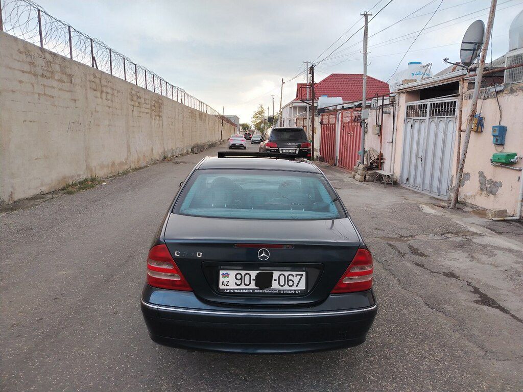Mercedes C 240, 2.6 L, 2000 il, 250 000 km — Avtomobillər, Bakı (9)