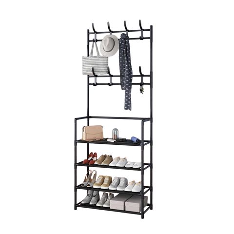 Döşəməüstü asılqan 0097-60 4 Tier Black — Bakı