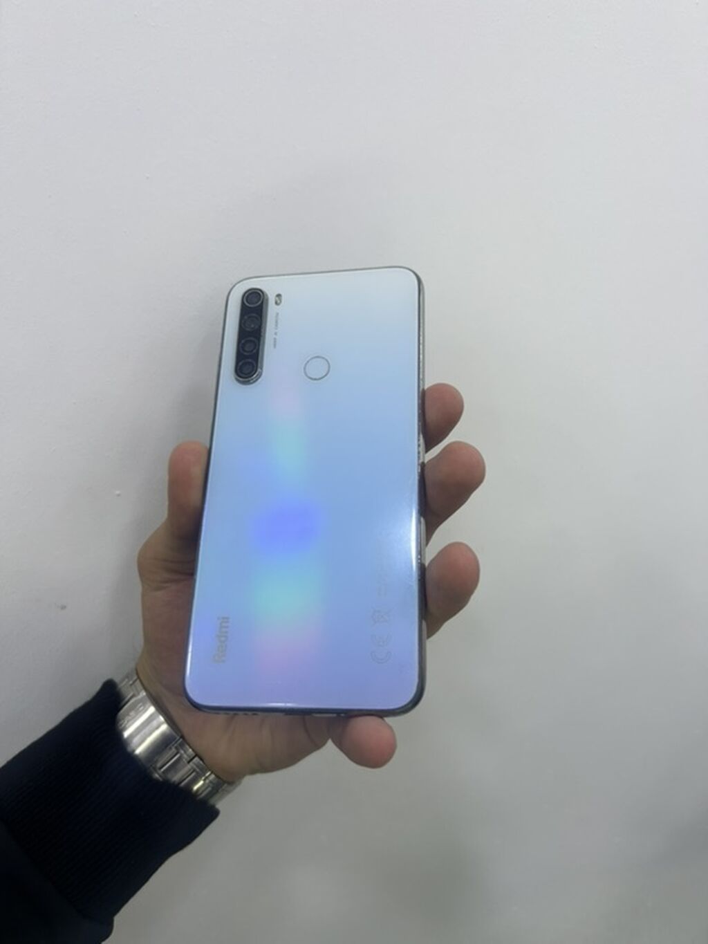 Redmi Note 8, 64 GB, rəng - Ağ, Barmaq izi — Xiaomi, Gəncə (2)
