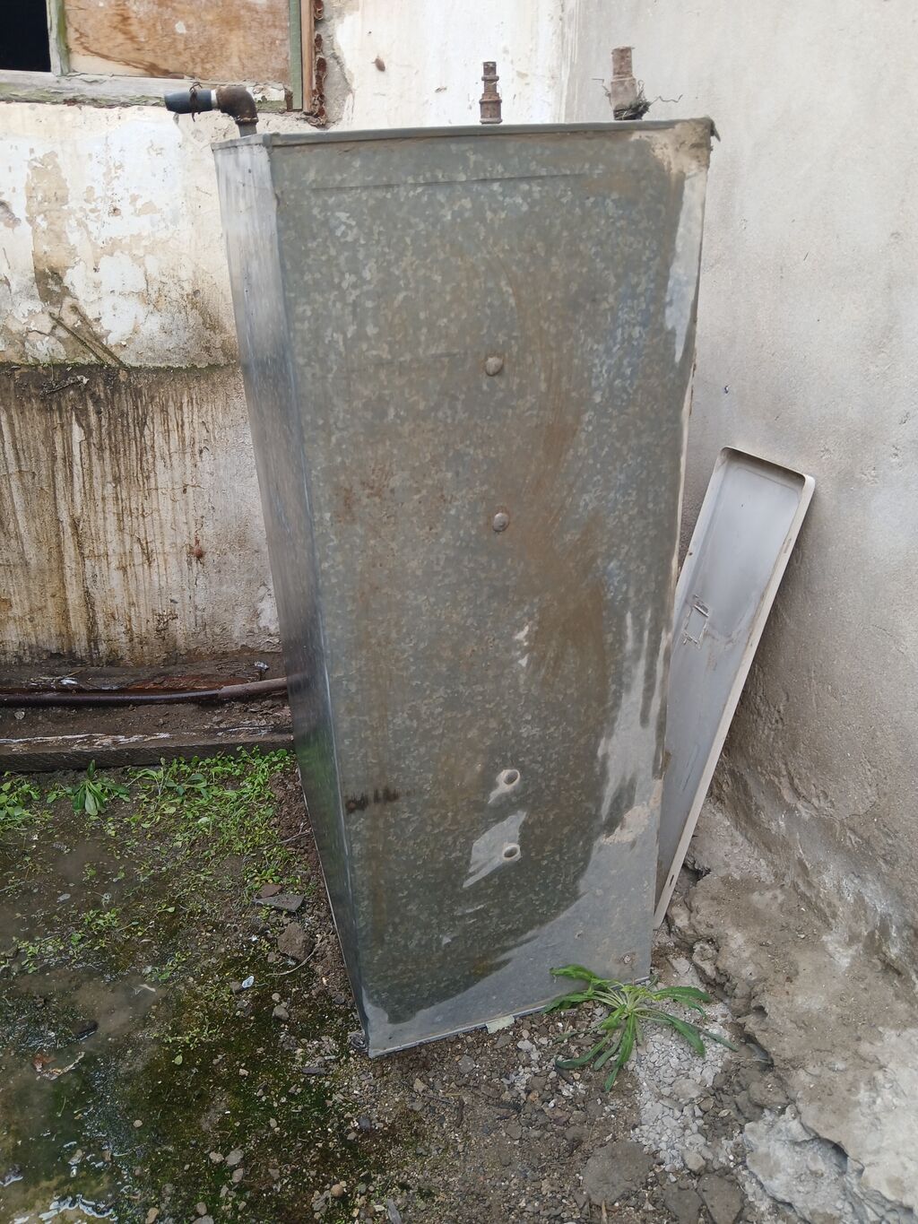 Sink qaplı metal su/yanacaq çəni - Material: qalvanizli (sink — Su çənləri, kanisterləri, bochkalar, Digah (2)