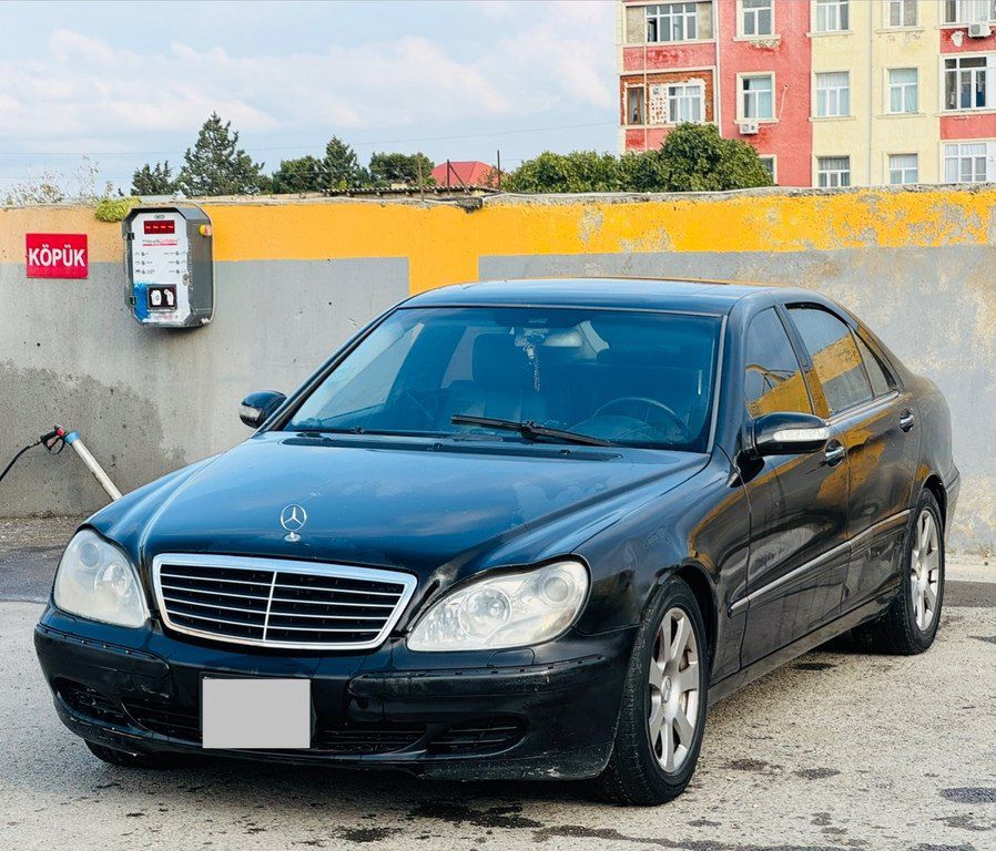 Mercedes S 430, 4.3 L, 2003 il, 285 962 km — Avtomobillər, Bakı (3)