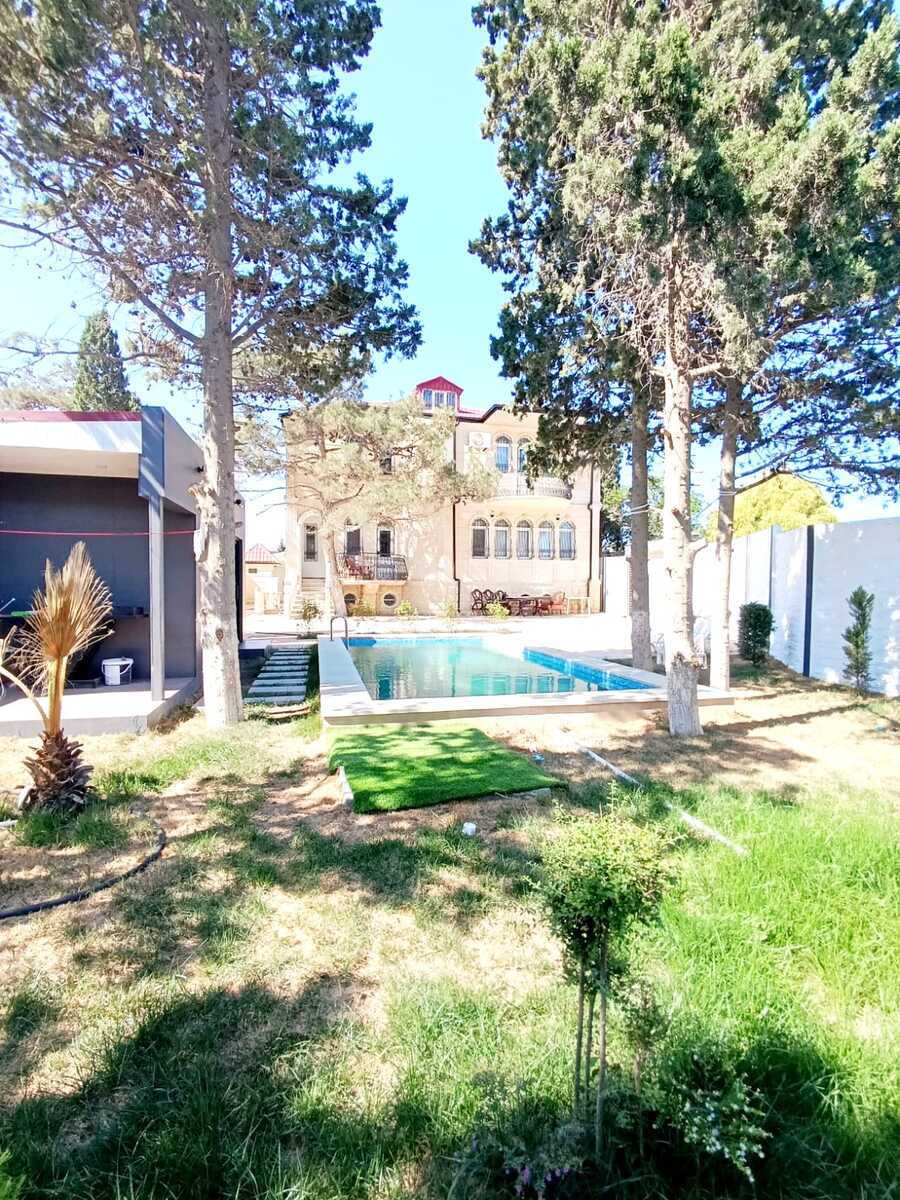 Satılır 6 otaqlı həyət evi/bağ evi 350 m² — Ev, villa, Bakı (3)