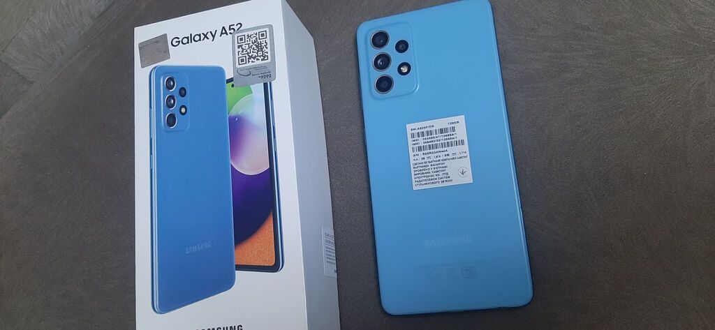 Samsung Galaxy A52, 128 GB, rəng - Ağ, İki sim kartlı — Samsung, Bakı (8)