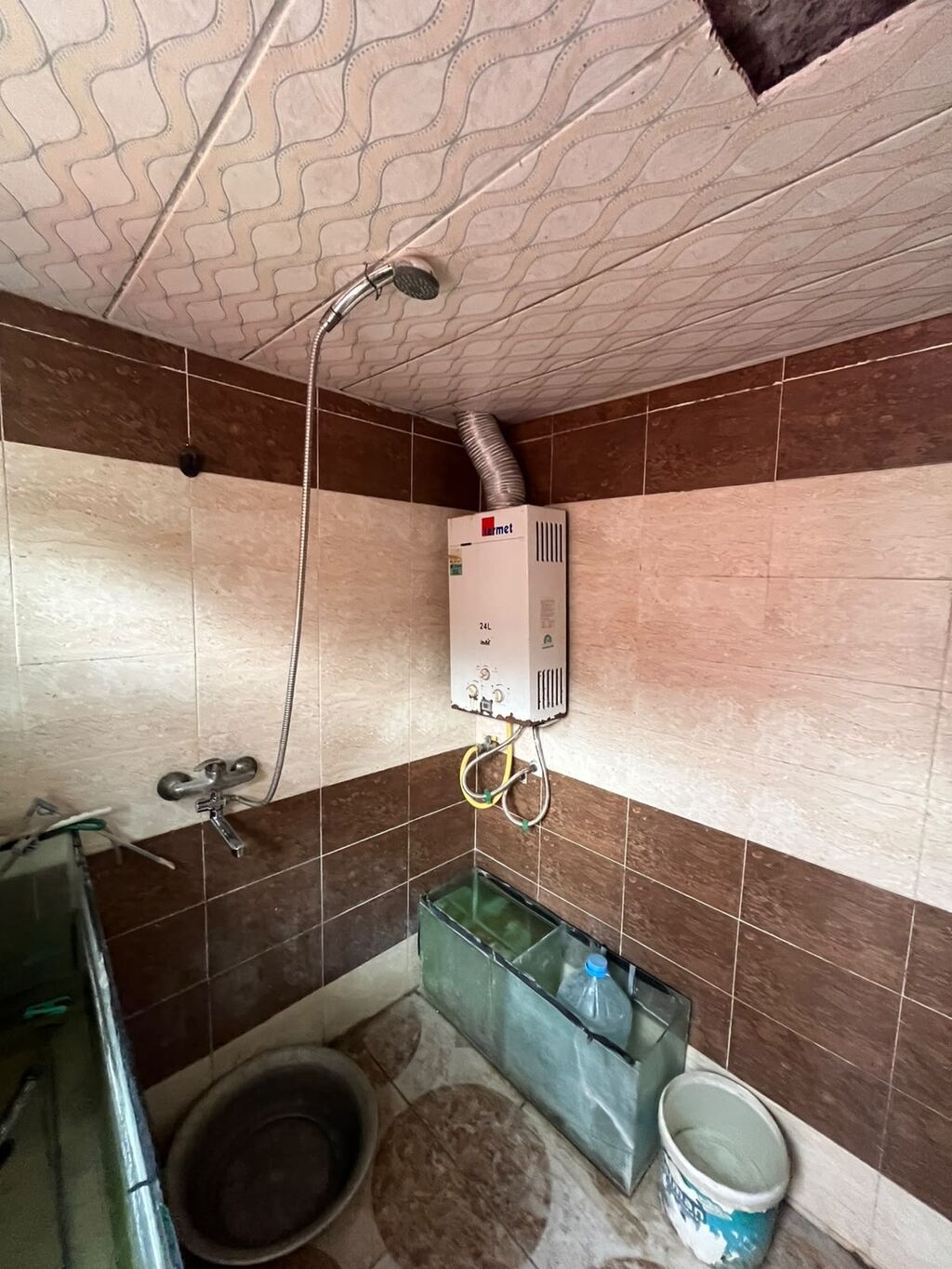 Sabunçu ərazisində orta təmirli 2 otaqlı həyət evi satılır. Qaz, as — Ev, villa, Bakı (7)