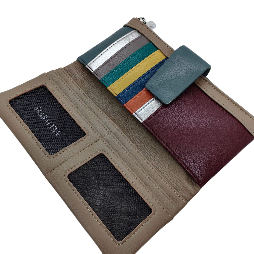 Qadınlar üçün süni dəri pul kisəsi Saralyn 7337 Beige — Mallar, Bakı (3)