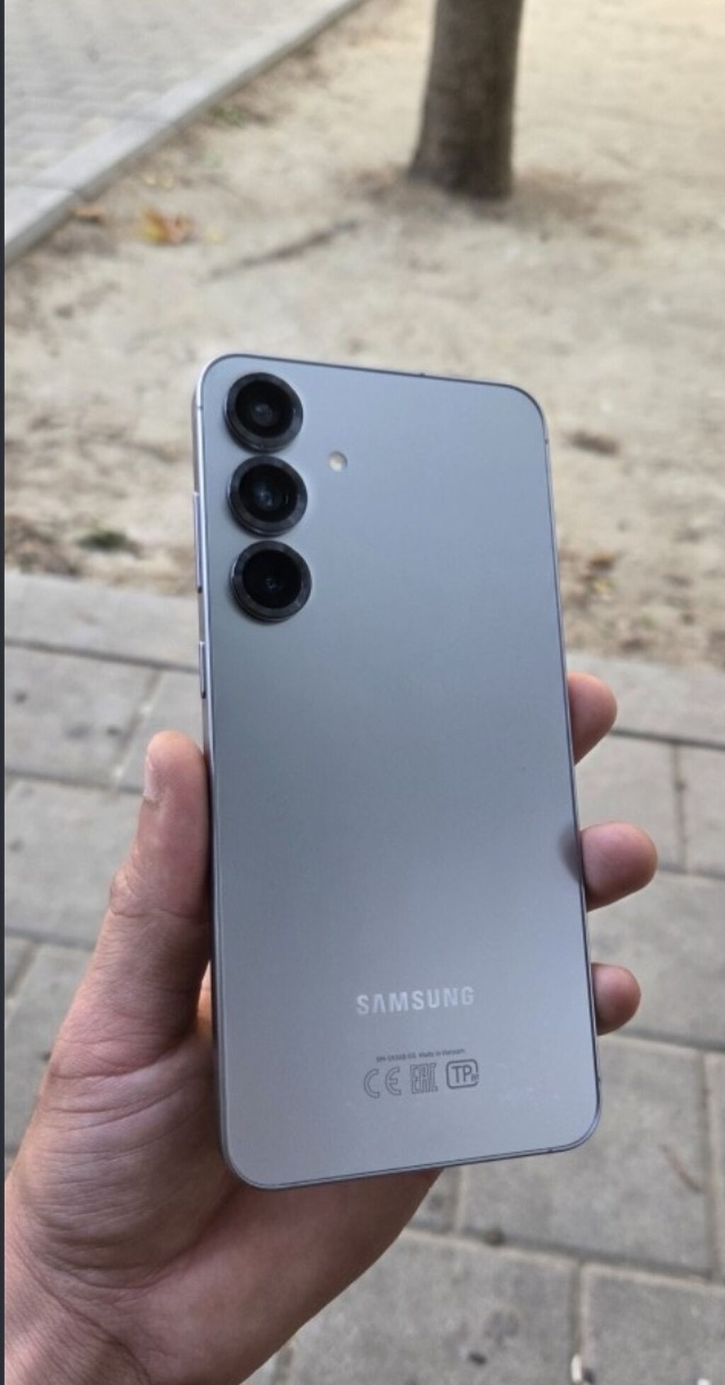 Samsung Galaxy S23, rəng - Gümüşü, Simsiz şarj — Samsung, Bakı