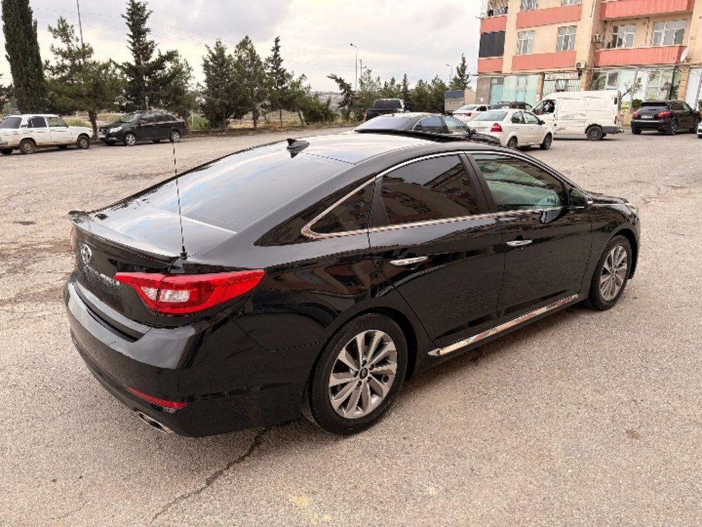 Hyundai Sonata, 2.4 L, 2016 il, 177 050 km — Avtomobillər, Bakı (6)