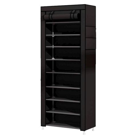 Portativ şkaf YSM-1190 Black, döşəməüstü, 60x30x160 sm, paslanmayan polad/parça, qara — 53.99 ₼ · Bakı · Şkaflar Portativ şkaf YSM-1190 Black, döşəməüstü, 60x30x160 sm, paslanmayan polad/parça, qara — Bakı
