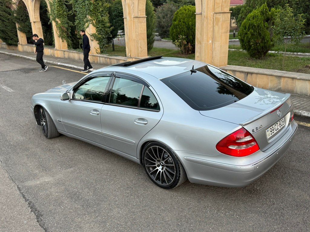 Mercedes E 240, 2.6 L, 2002 il, 398 000 km 99-CZ-809 — Avtomobillər, Qazax (2)